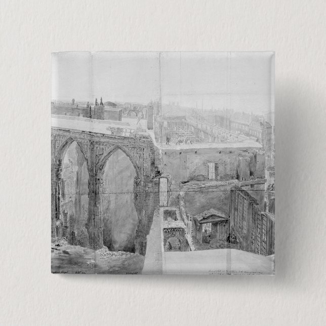 St Stephen hus av Lords efter avfyra Knapp (Framsida)