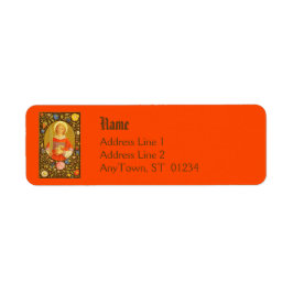 St. Stephen (PM 08) NB Ret Add Label 1a Returadress Etikett