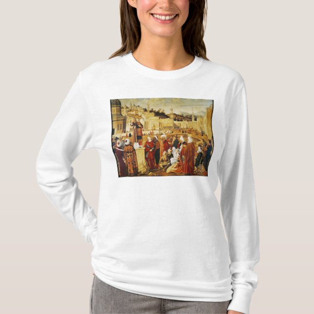 St Stephen predika T-shirt (Framsida)