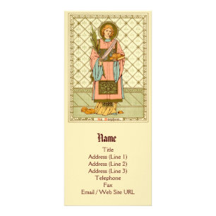 St. Stephen ProtoMartyr (RLS 17) rackkort 1 Reklamkort