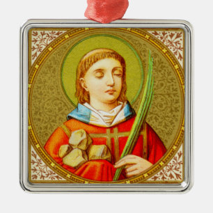 St. Stephen (SNV 26) Premium Square Julgransprydnad Metall