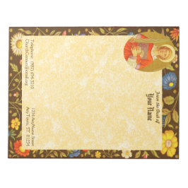 St. Stephen the ProtoMartyr (PM 08) 11" x 8,5" Anteckningsblock