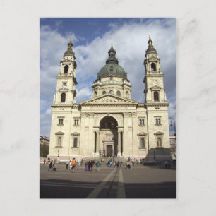 St. Stephens Basilica Budapest Hungary Vykort