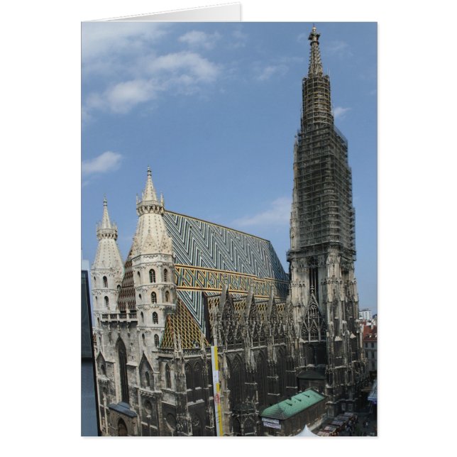 St. Stephen's Cathedral Domkirche St. Stephan OBS Kort (Framsidan)