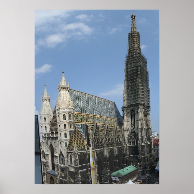 St. Stephen's Cathedral Domkirche St. Stephan Poster (Framsidan)