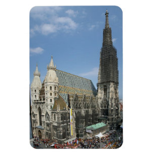 St. Stephen's Cathedral, Wien Österrike Magnet
