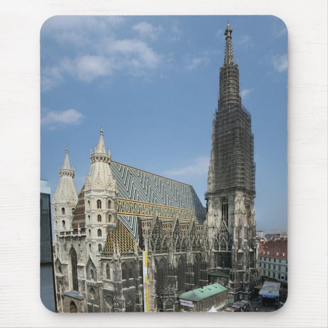 St. Stephen's Cathedral, Wien Österrike Musmatta (Framsidan)
