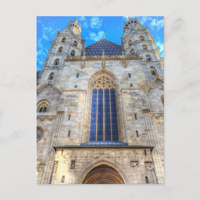 St Stephen's Cathedral Wien Vykort (Framsida)