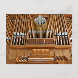 St Stephen's Church organ, Seattle, vykort