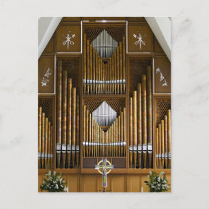 St Stephen's Church organ, Seattle, vykort