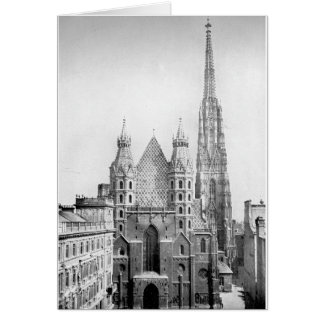 St. Stephens kyrka, Wiencirca 1890 Hälsningskort