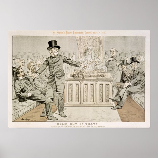 "St. Stephen's Review Presentation Tecknad' Poster (Framsidan)