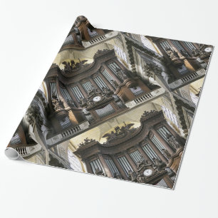 St Sulpice leda i rör organpapper Presentpapper