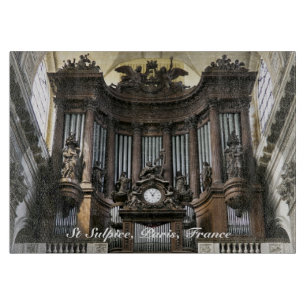 St Sulpice leda i rör organskärbrädan
