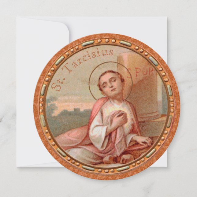 St. Tarcisius of Rom Roundel (BF 004) (Framsida)