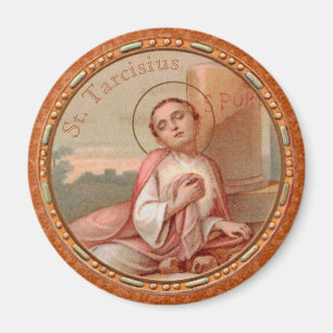 St. Tarcisius of Rom Roundel (BF 004) Magnet