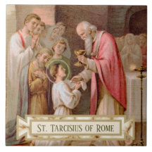 St. Tarcisius Receiving the Eucharist (BL 02)