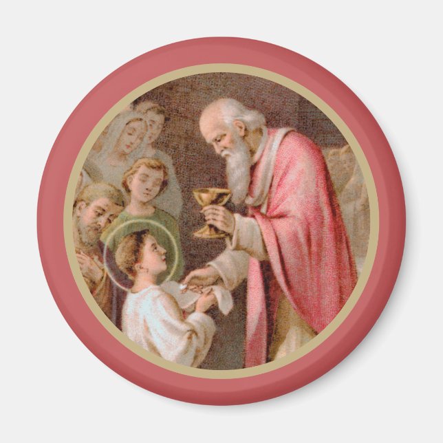 St. Tarcisius Receiving the Eucharist (BL 02) Magnet (Framsidan)
