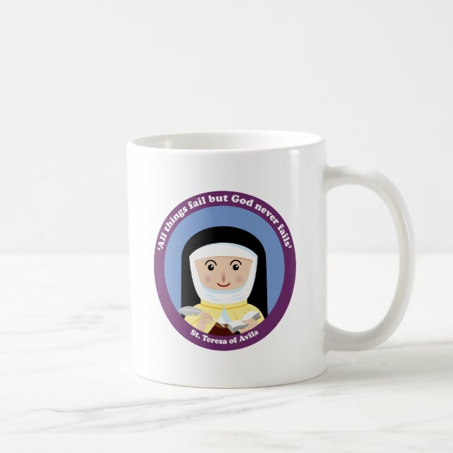 St Teresa av Avila Kaffemugg (Höger)