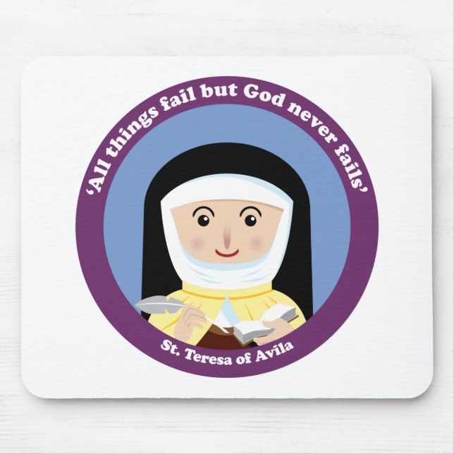 St Teresa av Avila Musmatta (Framsidan)