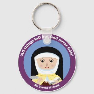 St Teresa av Avila Nyckelring