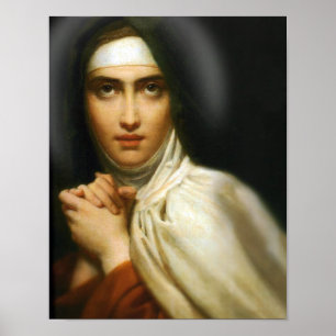ST TERESA AV AVILA POSTER