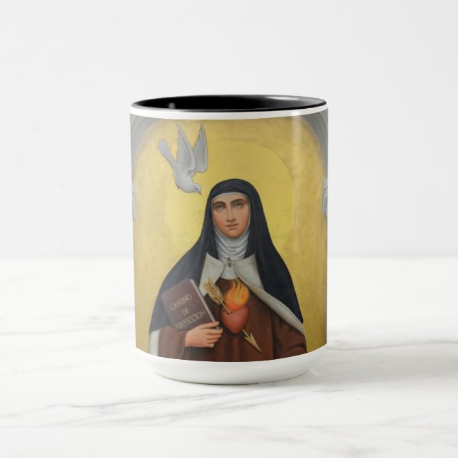 St Teresa av Avila Teresa av Jesus Carmelites Mugg (Center)