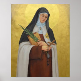 St. Teresa Benedicta of the Kor Carmelite Poster
