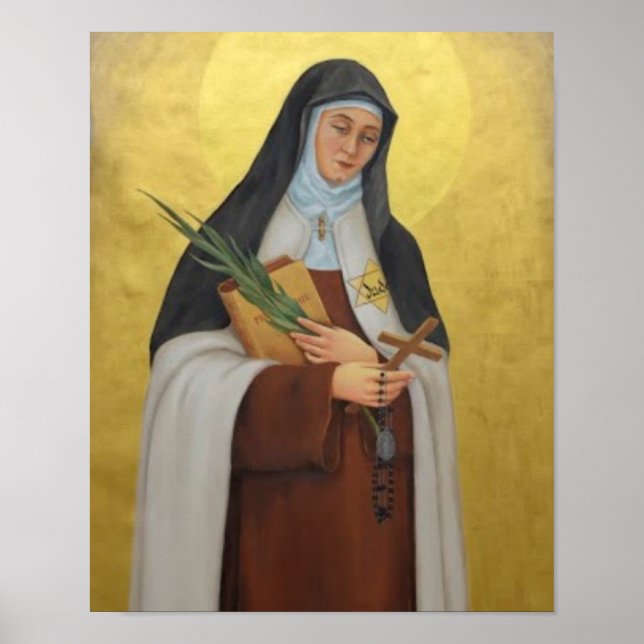 St. Teresa Benedicta of the Kor Carmelite Poster (Framsidan)