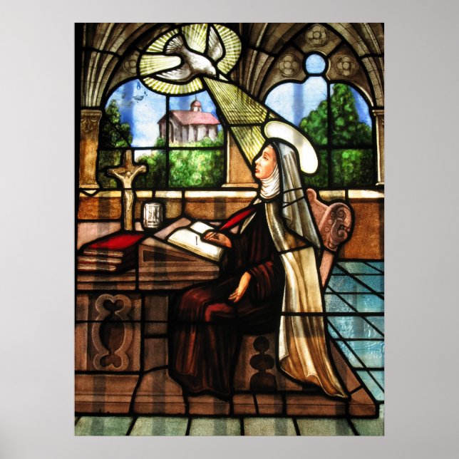 St. Teresa of Avila, Doktor i kyrkan Poster (Framsidan)