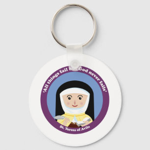 St. Teresa of Avila Nyckelring