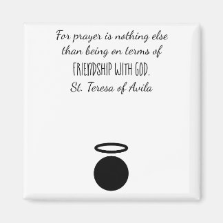 St. Teresa of Avila Quote Magnet