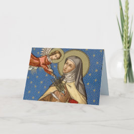 St. Teresa of Avila (SAU 28) Blank Hälsning Kort