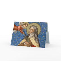 St. Teresa of Avila (SAU 28) Blank Hälsning