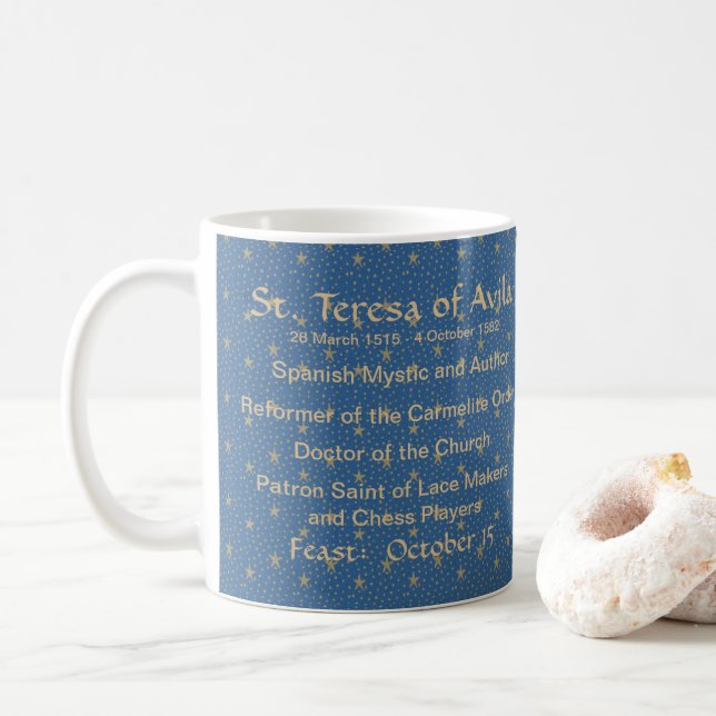 St. Teresa of Avila (SAU 28) Coffee Mugg (Med munk)