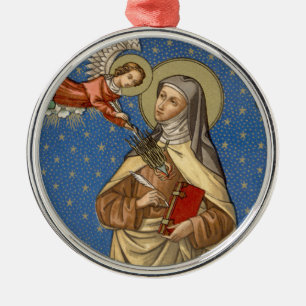 St. Teresa of Avila (SAU 28) Julgransprydnad Metall
