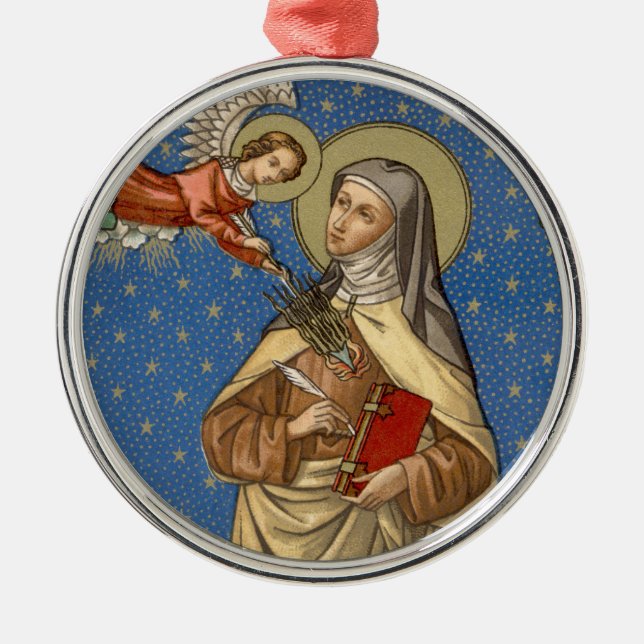 St. Teresa of Avila (SAU 28) Julgransprydnad Metall (Framsidan)