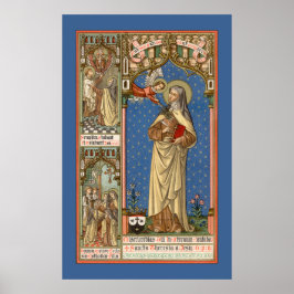 St. Teresa of Avila (SAU 28) Poster