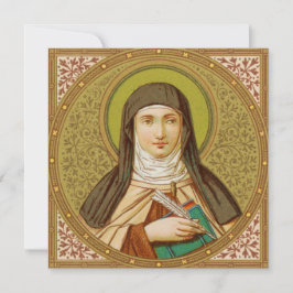 St. Teresa of Avila (SNV 27) Blank Greeting Card