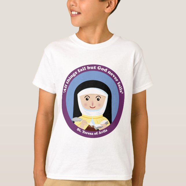 St. Teresa of Avila T-shirt (Framsida)