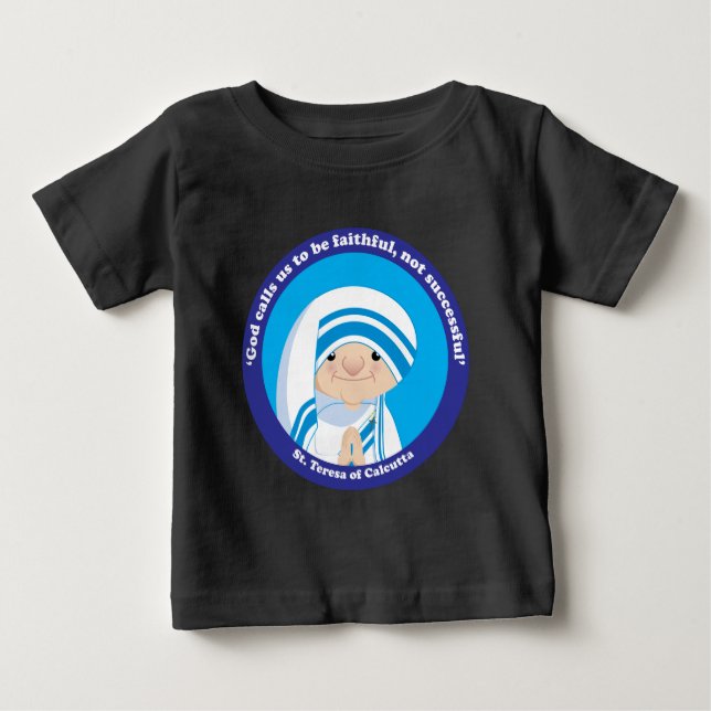 St. Teresa of Calcutta Tee Shirt (Framsida)