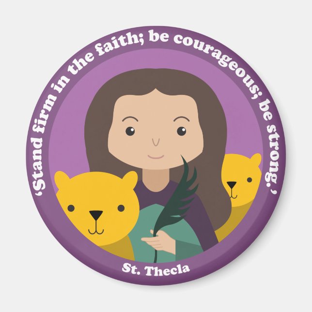 St. Thecla Magnet (Framsidan)