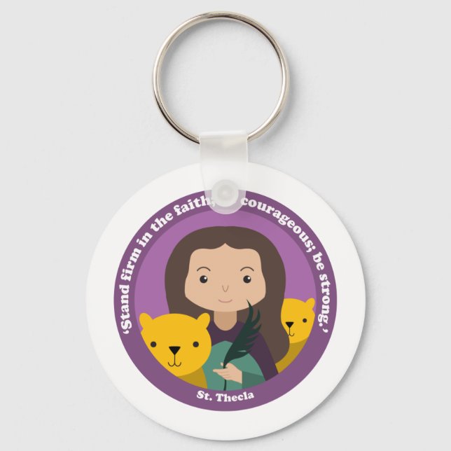 St. Thecla Nyckelring (Framsida)