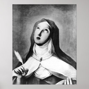 St Theresa av Avila Poster