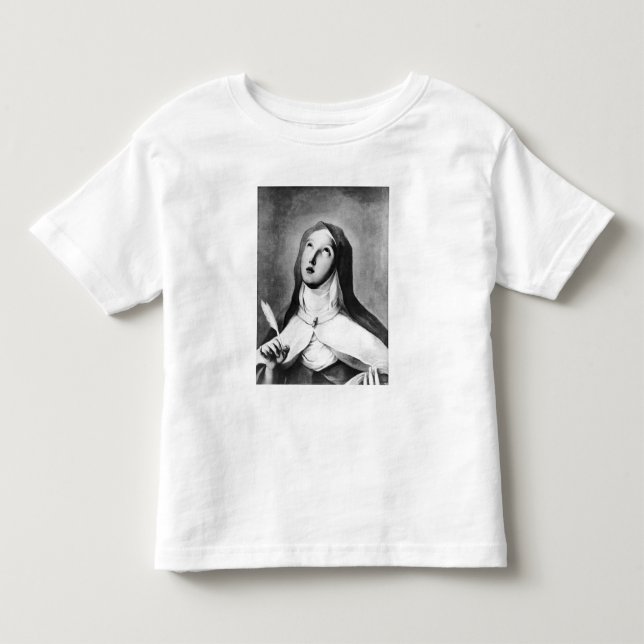 St Theresa av Avila T-shirt (Framsida)