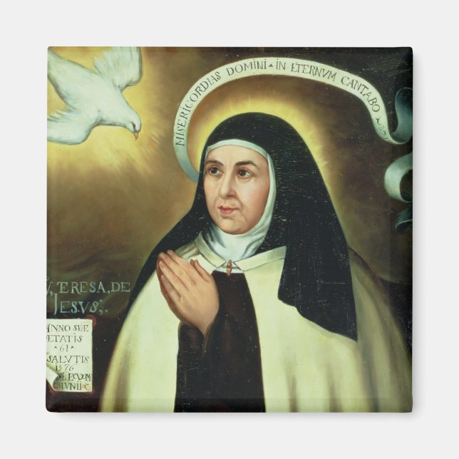 St. Theresa of Avila 1570 Magnet (Framsidan)
