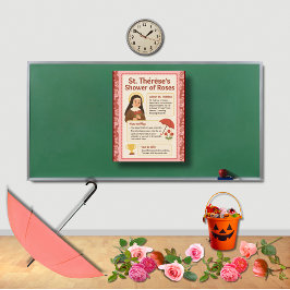 St. Therese All Saints Party katolska spelsignatur Poster