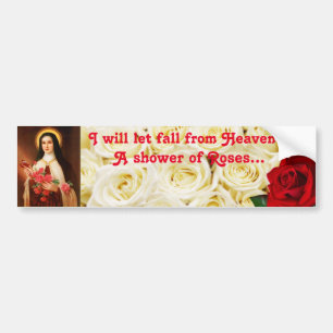 St. Therese av den Lisieux bildekalet Bildekal