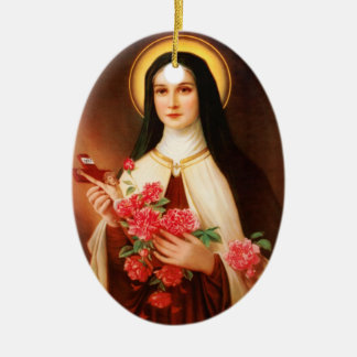 St. Thérèse av den Lisieux julprydnaden Julgransprydnad Keramik