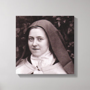 St Therese av Lisieux Canvastryck